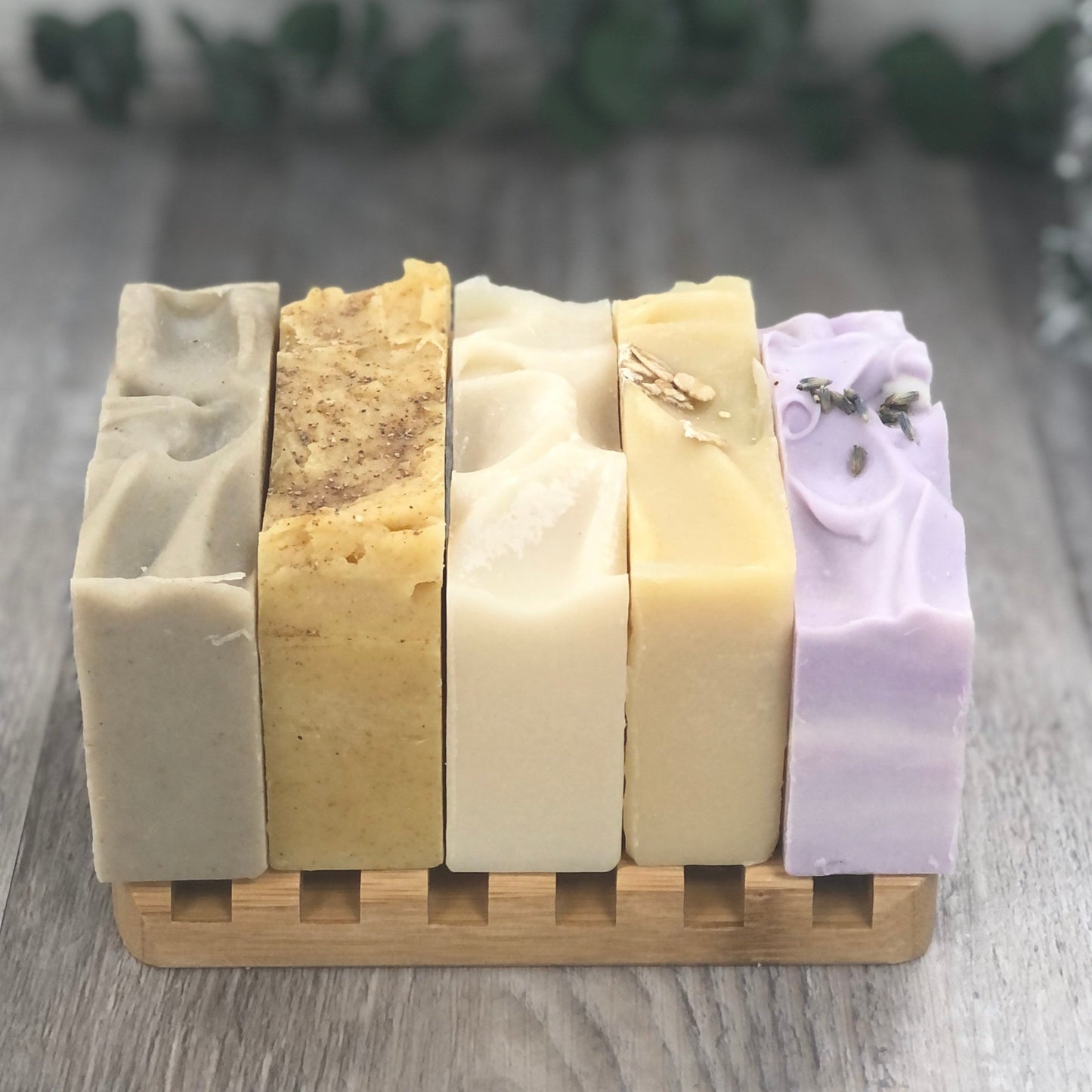 Waterfall Self-Draining Bamboo Soap Dish